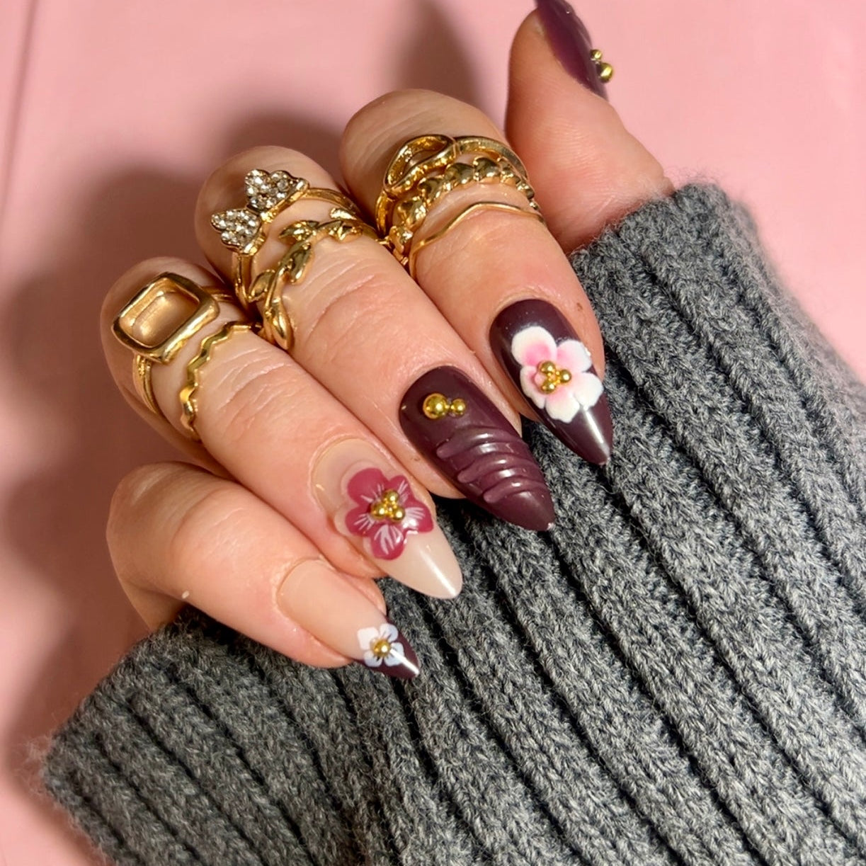 Press-On Nails – Mystic Violet 💜🪻