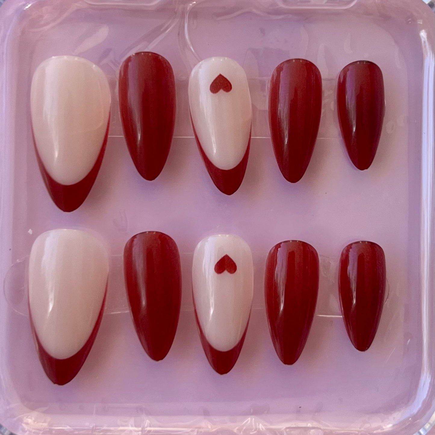 Press-On Nails – Rouge Passion ❤️🔥
