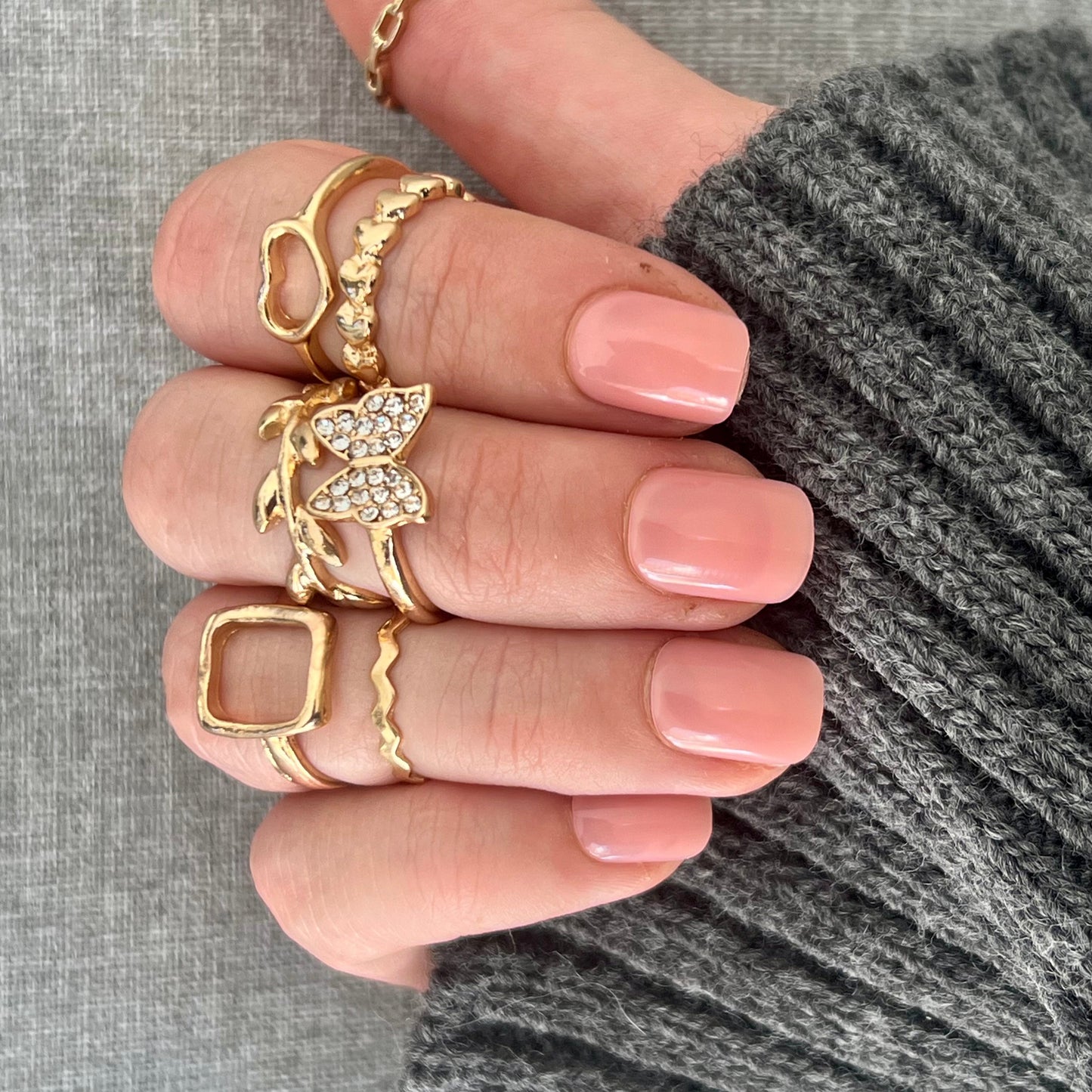 Press-On Nails – Nude Classique 🌸✨