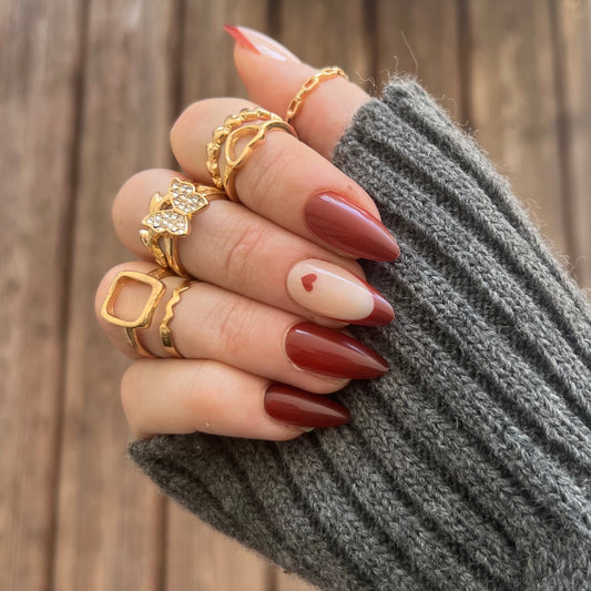 Press-On Nails – Rouge Passion ❤️‍🔥